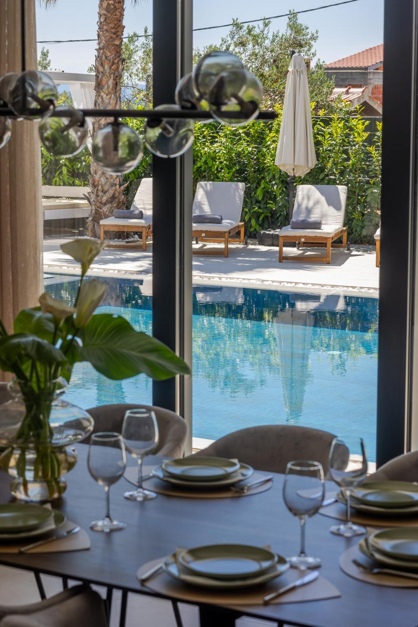 Luxury Villa My Wish With Pool Kaštel Stari Zewnętrze zdjęcie